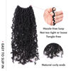 Picture of Toyotress Yanky Twist Crochet Hair - 16 Inch 2 Packs (30 Strands/Pcs) Pre-twisted Fluffy Spring Mini Twist Passion Twist, Natural Black Pre-Looped Crochet Braids Braiding Hair (16 Inch, 1B-2P)