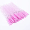 Picture of i-Laesh Skinny Mascara Wands - Eyebrow Brushes for Lash Extensions, Beauty Makeup Tool - 50 Pcs (Crystal Pink)