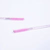 Picture of i-Laesh Skinny Mascara Wands - Eyebrow Brushes for Lash Extensions, Beauty Makeup Tool - 50 Pcs (Crystal Pink)