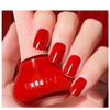 Picture of Major Dijit Quick Dry Nail Polish Rose Red Summer Nail Lacquer for Nail Art Regular Nail Polish 0.41 fl oz.