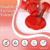 Picture of Major Dijit Quick Dry Nail Polish Rose Red Summer Nail Lacquer for Nail Art Regular Nail Polish 0.41 fl oz.