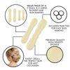 Picture of Styla Hair Blonde Magic Hair Bun Maker 4 Pack (2 Small, 2 Large) - Foam Sponge Buns with Hair Ties, Flexible Shaper Accessories for Updos, Ballet Buns, French Twists & More!