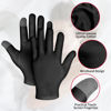 Picture of 4 Pairs Touch Screen Moisturizing Gloves White Cotton Moisturizing Gloves Overnight Bedtime Heal Eczema Sleeping Lotion Hand Spa Treatment Gloves Repair Rough Cracked Dry Chapped Hands Skin(White)