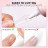 Picture of Makartt Gel Nail Glue: Solid Nail Glue for Press on Nails for Soft Gel Nail Tips 15ML Nail Lamp Needed Multifunctional Nail Tools Strong Adhesive Rhinestone Glue Gel for Nail Charms Nail Gems