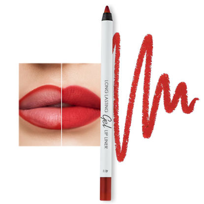Picture of Lamel Gel Lip Liner - Long-lasting formula - Adds Colour & Texture to the Lips - Cruelty-free - Ruby red - N.411