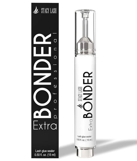 Picture of Lash Bonder for Eyelash Extensions by Stacy Lash /0.50fl.oz./15ml/Reduces Lash Extension Glue Fumes/Super Sealer/Lash Tech Supplies/Lash Primer Aid/Professional Use