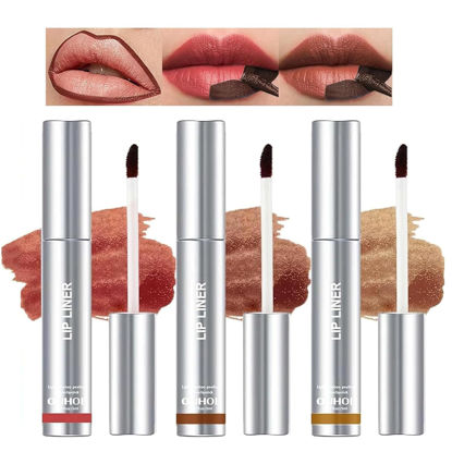 Picture of Detachable Lip Liner Set 3 Colors Peel lip liner Longwear and Pigmented Lip Pencil Peel Off Lip Stain