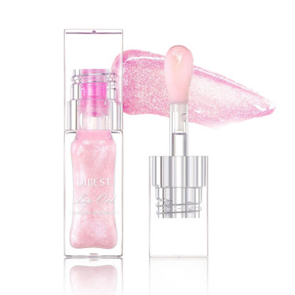 Picture of BANGFENG Magic Color Changing Moisturizing Lip Glow Oil Plumping Glimmer Glow Lipstick, Hydrating Lip Gloss Lip Balm Transparent Lip Care, Long Lasting Moisturizing Non-sticky Fresh Texture Lip Oil