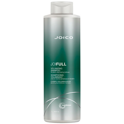 Picture of Joico JoiFULL Volumizing Shampoo | For Fine, Thin Hair | Add Instant Body | Long-Lasting Fullness | For Thicker Bouncier Hair | Boost Shine | With Lotus Flower & Bamboo Extract | 33.8 Fl Oz