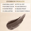 Picture of Eyebrow Pomade - Waterproof Brow Pomade for Long-lasting Results,Smudge Proof and Sweat Resistant Formula,Natural Eyebrow Makeup for All Skin Types and Tones - Medium Brown