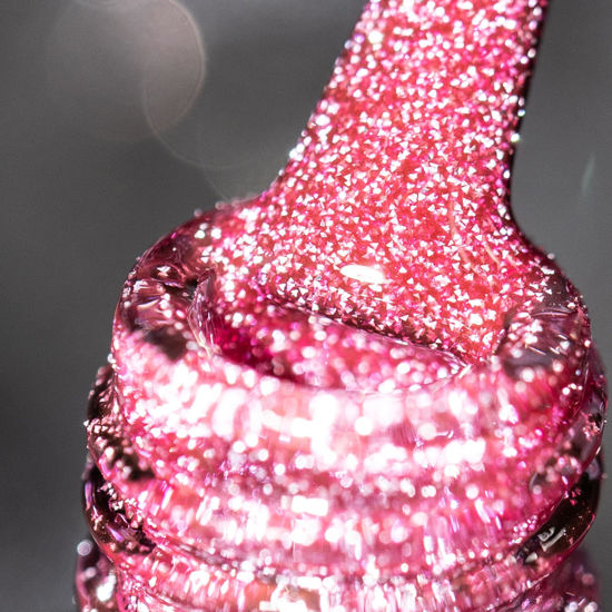 Picture of BURANO Reflective Gel Nail Polish, 7.3ml Reflective Diamond Nail Glitter Gel Polish, Sparkly Color Gel Polish Holographic Glitters Shiny Gel Polish UV Lamp Required (Dark Purple SZ16)