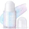 Picture of HOSAILY Roll-on Holographic Body Glitter Gel for Body Face Hair, Chameleon Color Changing Glitter Gel Under Light, Chunky Mermaid Sequins Festival Party Body Shimmer Glitter Makeup (8# Sparkling Pink)