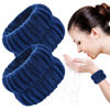 Picture of 2pcs Wrist Bands for Washing Face Wash Wristbands Wrist Towels Arm Bands for Skincare Makeup Wrist Cuffs Spa Wrist Scrunchies