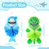 Picture of Nuenen 2 Pcs Bath Loofahs Kids Toddler Cute Cartoon Bath Sponges Loofah Pouf Body Scrubber Mesh Sponges for Children Shower Washing Exfoliating
