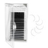 Picture of NAGARAKU Eyelash Extensions Individual Lashes 0.03 DD curl 7-15mm Mix Tray Classic Matte Black Soft Natural Faux Mink 16 rows