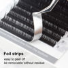 Picture of NAGARAKU Eyelash Extensions Individual Lashes 0.03 DD curl 7-15mm Mix Tray Classic Matte Black Soft Natural Faux Mink 16 rows