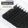 Picture of NAGARAKU Eyelash Extensions Individual Lashes 0.03 DD curl 7-15mm Mix Tray Classic Matte Black Soft Natural Faux Mink 16 rows
