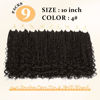 Picture of Yewell Goddess Box Braids Crochet Hair 10 Inch Boho Crochet Box Braids With Curly Ends,9 Packs Bohomian Box Braids Crochet Hair For Black Women Pre Looped Box Braids Crochet Hair (10Inch,4)