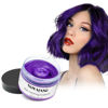 Picture of Purple Hair Styling Wax, SOVONCARE Instant Hairstyle Cream Hair Pomades Mud Natural Hair Clay Unisex for Party Cosplay Halloween Date 4.23 oz (Purple)
