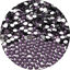 Picture of NCB 288pcs Flatback Round Glass Nail Art Rhinestones Crystal for DIY Making Accessories Shoes, Clothes, Face Art, Bags, Manicure (Tanzanite, SS30 288pcs)