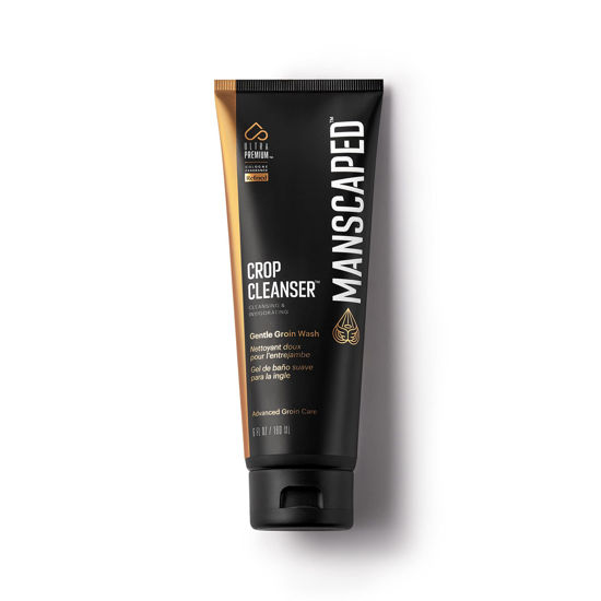 Picture of MANSCAPED® Crop Cleanser® Groin Wash, Men’s UltraPremium Invigorating Formula for Below-The-Waist Cleaning, Refreshing Shower Gel For Men Infused with Vitamin E and Aloe, Vegan body wash (6 oz)