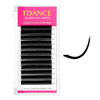 Picture of TDANCE Classic Lash Extensions Flat Lashes Eyelash Extensions 0.15mm D Curl Ellipse Eyelash Extensions 15mm Mixed Black Matte Individual Lashes Salon Use(Flat,D-0.15,15mm)