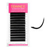 Picture of TDANCE Classic Lash Extensions Flat Lashes Eyelash Extensions 0.2mm C Curl Ellipse Eyelash Extensions 11mm Mixed Black Matte Individual Lashes Salon Use(Flat,C-0.2,11mm)