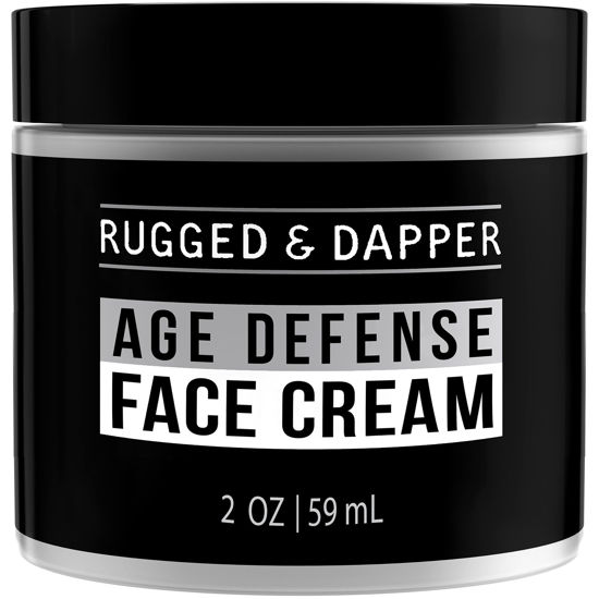 Picture of RUGGED & DAPPER Mens Anti Aging Face Cream, Mens Face Cream, Mens Face Lotion, Anti Aging Cream for Men, Mens Wrinkle Cream Face, Anti Aging Face Moisturizer for Men, Mens Face Moisturizer, 2 oz