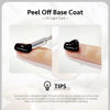 Picture of GAOY Peel Off Gel Base Coat for Gel Nail Polish, 16ml Peelable Clear Foundation for Use with UV LED Nail Lamp