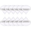 Picture of Maitys 12 Pieces Powder Puff Triangle Face Makeup Cosmetic for Loose Powder Soft Body Washable Reusable Foundation Sponge Mineral Wet Dry Makeup Tool(White, Small)
