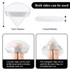 Picture of Maitys 12 Pieces Powder Puff Triangle Face Makeup Cosmetic for Loose Powder Soft Body Washable Reusable Foundation Sponge Mineral Wet Dry Makeup Tool(White, Small)