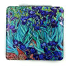 Picture of Aeisage Compact Mirror Square Irises Van Gogh Pocket Mirror for Women Small Travel Mirror Magnifying Floral Purse Mirror Compact Unique Gift for Womenn