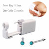 Picture of Self Nose Piercing Gun Self Nose Piercing Gun Kit Safety Nose Piercing Gun Kit Tool (Blue)
