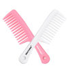 Picture of BEAYUNG 2 PCS Large Wide Tooth Comb, Shower Combs for Women, Curly Hair Brush, Detangling Comb, Hair Styling Comb, Hairdressing Tool (1Pink,1White)