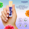 Picture of Blossom Scented Heavenly Hemp Therapeutic Roll on Lip Gloss, Infused with Real Flowers, Made in USA, 0.20 fl. oz./5.9ml, Raspberry Hemp