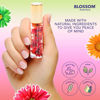 Picture of Blossom Scented Heavenly Hemp Therapeutic Roll on Lip Gloss, Infused with Real Flowers, Made in USA, 0.20 fl. oz./5.9ml, Peach Hemp