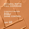 Picture of IT Cosmetics CC+ Cream Natural Matte Foundation with SPF 40 - Shine-Reducing & Long-Wear Full Coverage Foundation For Oily Skin - With Hyaluronic Acid - Non-Comedogenic, Rich - 1.08 fl oz