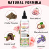 Picture of Chebe & Rose Hair Oil for Hair Growth, Chebe & Rose Extract Oil Moisturizer for Scalp, African Chebe Powder for Hair Growth Stronger Thicker, Natural Chebe Hair Growth Oil for All Hair Types 4fl oz
