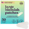Picture of LivaClean 50CT Large Hydrocolloid Acne Patches - for Pore Spots Nose Face Cystic Pimple Zit Patch - Big Pimple Patches Hydrocolloid Bandages Strips Stickers Zit Patch XL