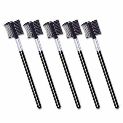 Picture of Eyelash Comb and Eyebrow brush, Eyelash Brush Comb Set (5PCS)