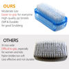 Picture of Nail Brush Two Sided Hand Fingernail Scrub Brushes Soft Stiff Bristles Scrubber Nails Toes Cleaning Brush for Men Women Kids 4 PCS