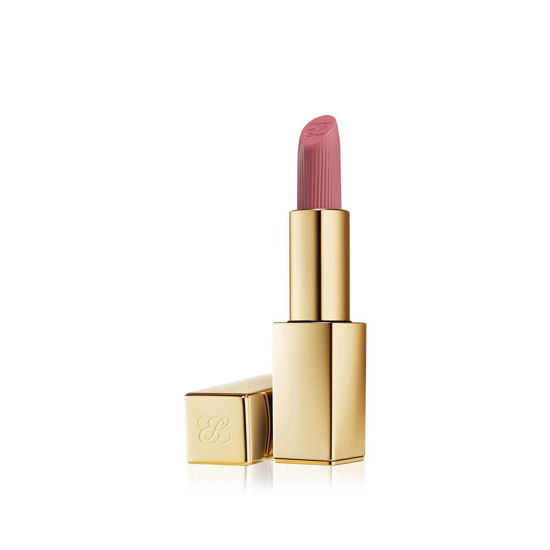 Picture of Estée Lauder Pure Color Long-Lasting Cream Lipstick with Cream Finish | Plumping & Nourishing, 441 Rose Tea