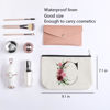 Picture of kdxpbpz Initial Makeup Bag, Personalized Gifts for Women, Bridesmaid Gifts, Birthday Gifts for Women Mom, Gifts for Best Friend, Bride Bridesmaid Cosmetic bag (Letter C)
