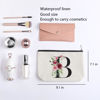 Picture of kdxpbpz Initial Makeup Bag, Personalized Gifts for Women, Bridesmaid Gifts, Birthday Gifts for Women Mom, Gifts for Best Friend, Bride Bridesmaid Cosmetic bag (Letter B)