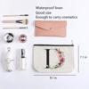 Picture of kdxpbpz Initial Makeup Bag, Personalized Gifts for Women, Bridesmaid Gifts, Birthday Gifts for Women Mom, Gifts for Best Friend, Bride Bridesmaid Cosmetic bag (Letter D)