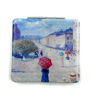 Picture of Aeisage Compact Mirror Edward Monch Square Mirror Spring Day on Karl Johan Street Pocket Mirror for Girls Small Travel Mirror Art Deco Mirror Gifts
