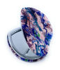 Picture of Aeisage Heart Mirror Compact Small Purse Mirror Blue Pocket Mirror Mini Size Travel Mirror for Girls Folding Mirror in Heart Shape Unique Gift for Her