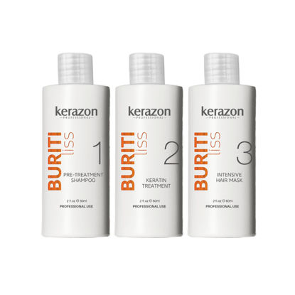 Picture of Kerazon Buriti Liss Keratin Treatment Kit 2oz/60ml - For all hair types