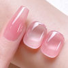 Picture of Born Pretty French Manicure Kit,Nail Stamper and 2Pcs Gel Nail Polish,Include Jelly Sheer Pink White Colors for French Tip