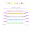 Picture of 5 pc 2 Way Dotting Pen Tool Nail Art Tip Dot Paint Manicure kit (5PC)
